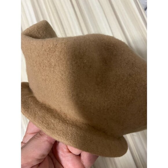 Parkhurst 100% Wool Beret Camel Color - Picture 7 of 7